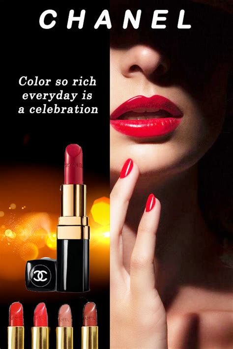 chanel lipstick poster|chanel lipstick website.